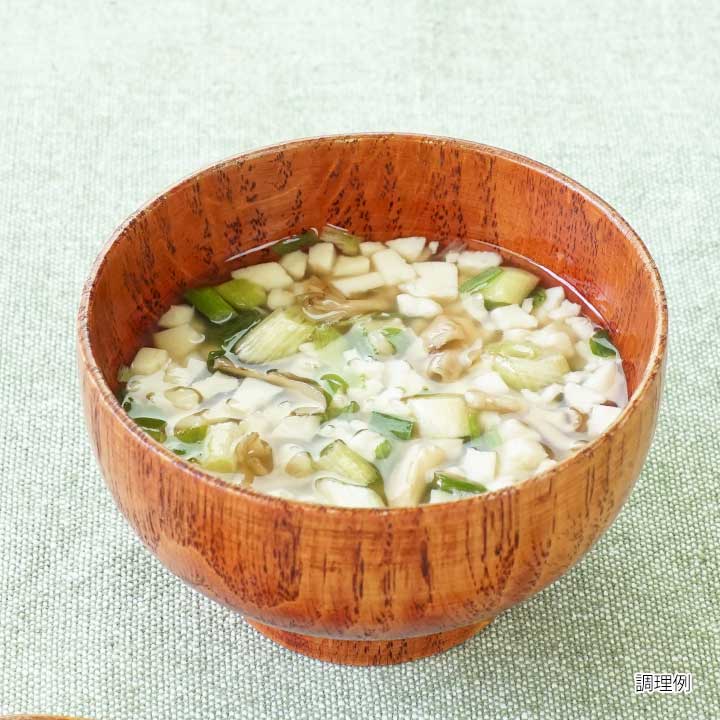 くずし豆腐スープ