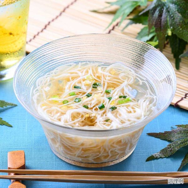 柚子香る水戻しそうめん 再販売