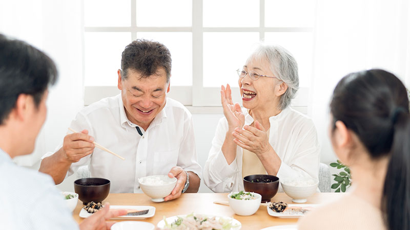 高齢者にとって食べやすくするための調理法