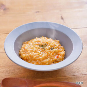 ミネストローネのチーズリゾット