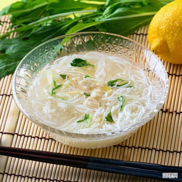 鶏塩レモン水戻しそうめん 再販売